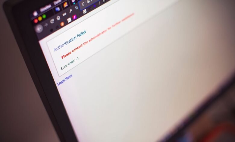 network configuration and login details